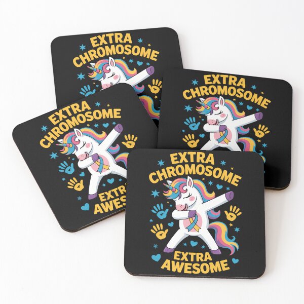 Item preview, Down Syndrome Unicorn Extra Chromosome Awareness designed and sold by DoorwayThreads.