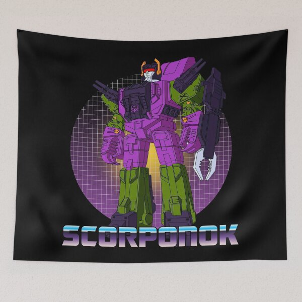 Item preview, Scorponok G1 Vintage Robot Artwork designed and sold by Retr0Tshirts.