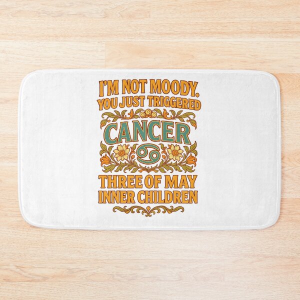 Item preview, Cancer “I’m not moody. You just triggered three of my inner children” Art Nouveau T-Shirt | Moody Zodiac Humor designed and sold by MySpiritTravels.