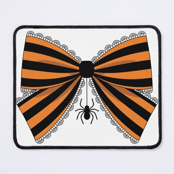 Item preview, Halloween Bow Design with Hanging Spider designed and sold by JustForYouGifts.