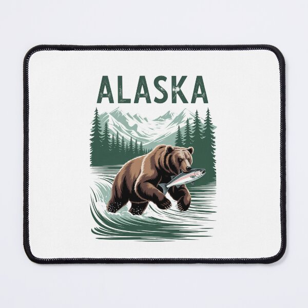 Item preview, Alaska Fish Alaska Fishing designed and sold by ValerieRodrigue.