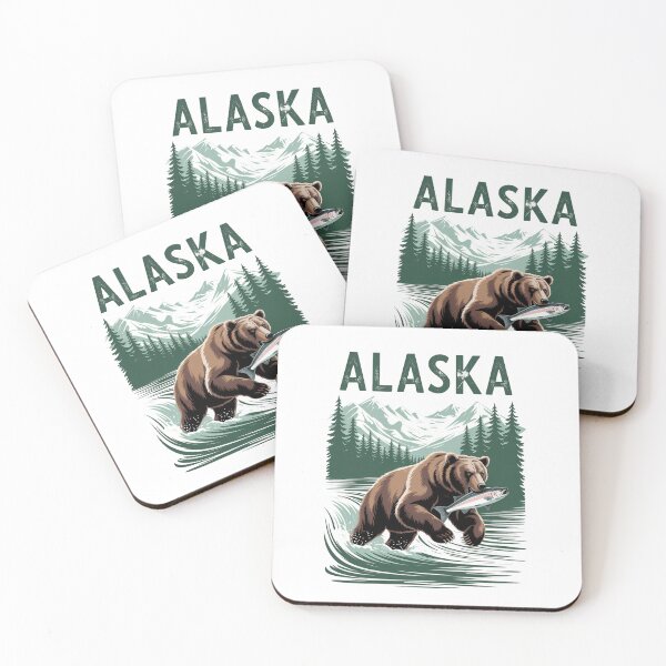 Item preview, Alaska Fish Alaska Fishing designed and sold by ValerieRodrigue.