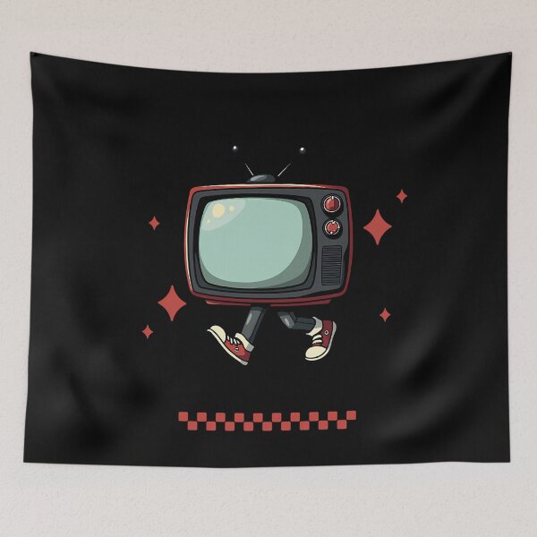 Artikelvorschau, Cartoon Retro-Fernseher entworfen und verkauft von SANDRAMOREL.