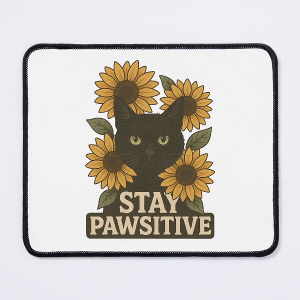 Item preview, Stay Pawsitive designed and sold by worldofwhisper.