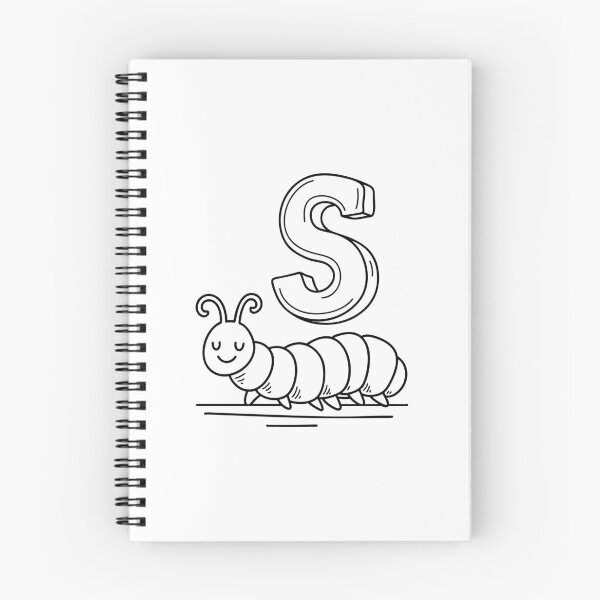 Item preview, An illustration of letter S stand for Silkworm designed and sold by rasagamastore.