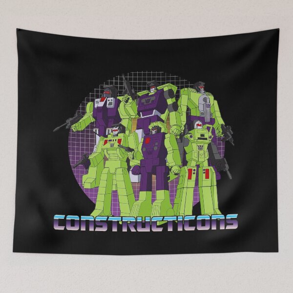 Item preview, Constructicons G1 Robot Combiner designed and sold by Retr0Tshirts.