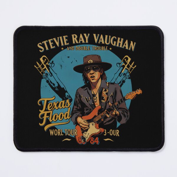 Item preview,  Stevie Ray Vaughan And Double Trouble Texas Flood World Tour Retro  designed and sold by JaimeVences.