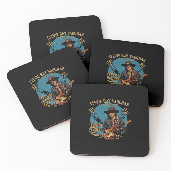 Item preview,  Stevie Ray Vaughan And Double Trouble Texas Flood World Tour Retro  designed and sold by JaimeVences.