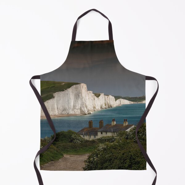 Item preview, Seven Sisters White Cliffs from Cuckmere Haven in East Sussex England UK designed and sold by John Gilham - Landscape Photography.
