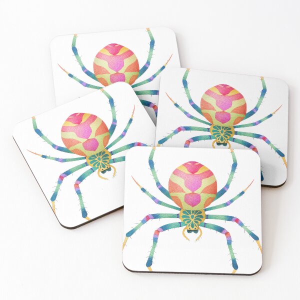 Item preview, Watercolor spider designed and sold by Coastal Garden Design Studio.