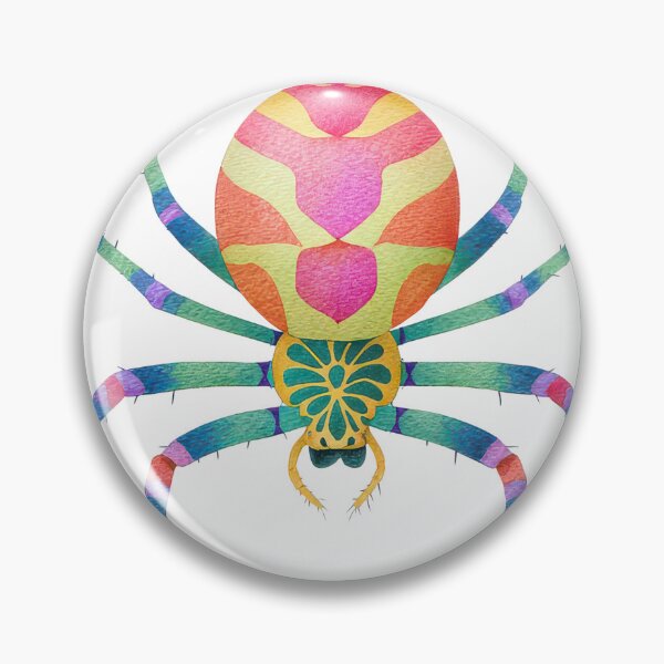 Item preview, Watercolor spider designed and sold by Coastal Garden Design Studio.