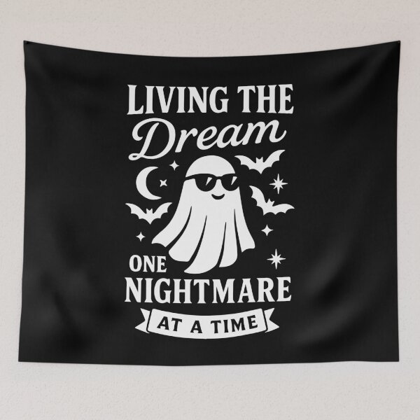 Item preview, Living The Dream One Nightmare At A Time designed and sold by LuminOrb.