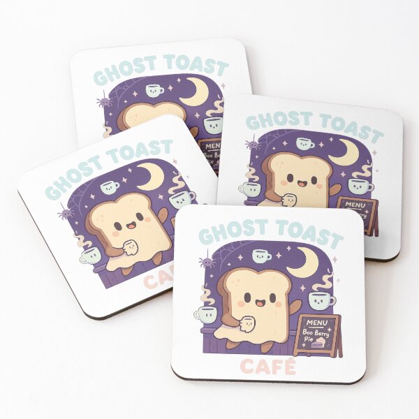 Item preview, Ghost Toast Café designed and sold by PlanetBoi.