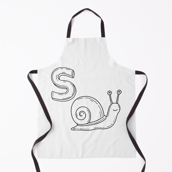 Item preview, An illustration of letter S stand for Snail designed and sold by rasagamastore.