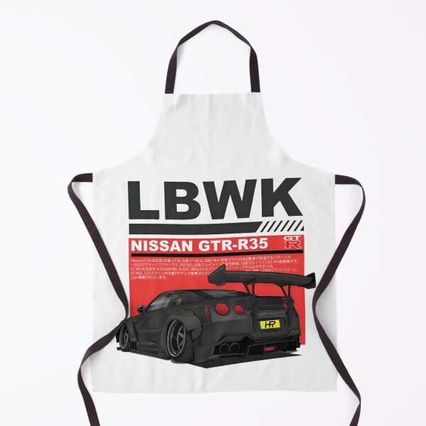Item preview, LBWK Nissan GTR R35 Widebody JDM Car Illustration designed and sold by thundergearshop.