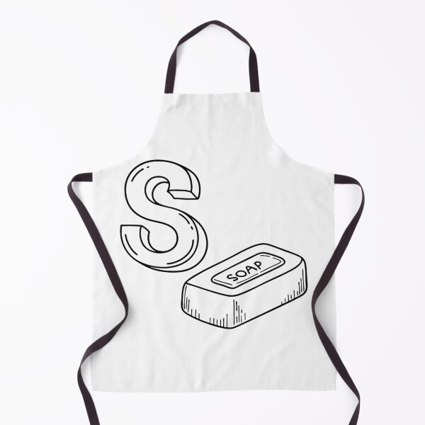 Item preview, An illustration of letter S stand for Soap designed and sold by rasagamastore.