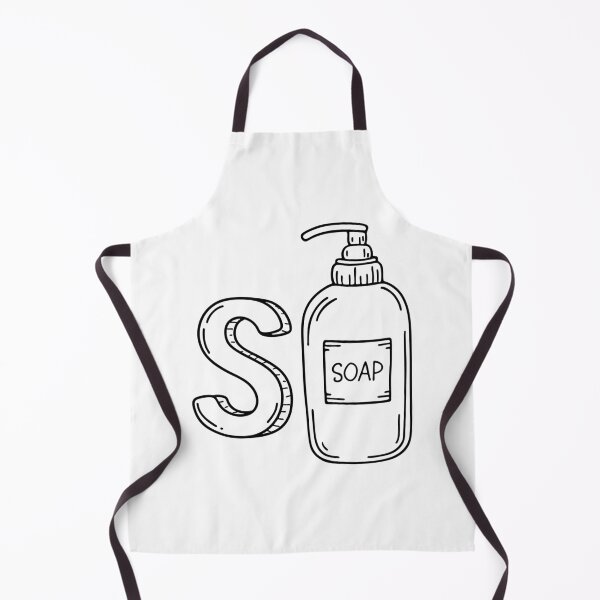 Item preview, An illustration of letter S stand for Soap dispenser designed and sold by rasagamastore.