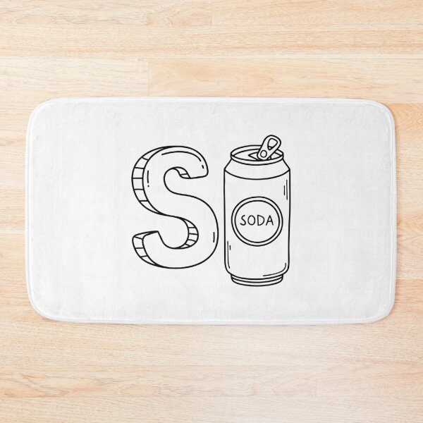 Item preview, An illustration of letter S stand for Soda designed and sold by rasagamastore.