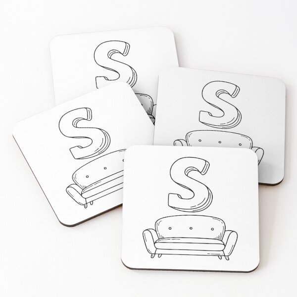 Item preview, An illustration of letter S stand for Sofa designed and sold by rasagamastore.