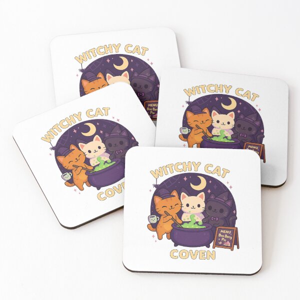 Item preview, Witchy Cat Coven designed and sold by PlanetBoi.