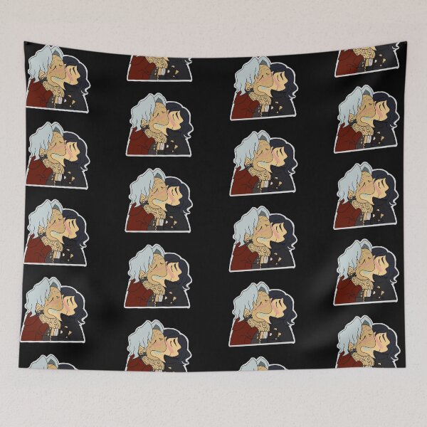 Item preview, Dante/V snogging meme designed and sold by Sizzlin-Style.