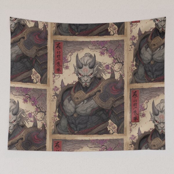 Item preview, The Wrath of the Oni Ogre designed and sold by bapupa.