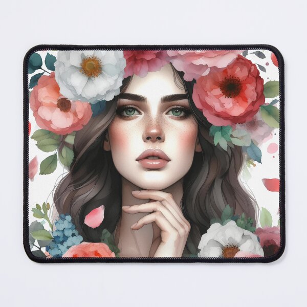 Item preview, The woman with flowers designed and sold by Artillenium.