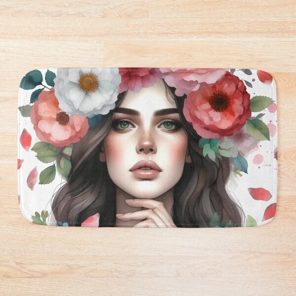 Item preview, The woman with flowers designed and sold by Artillenium.