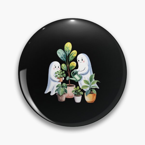 Item preview, Funny Ghost Halloween Spooky Plant Lovers designed and sold by WalshDrawnLaugh.