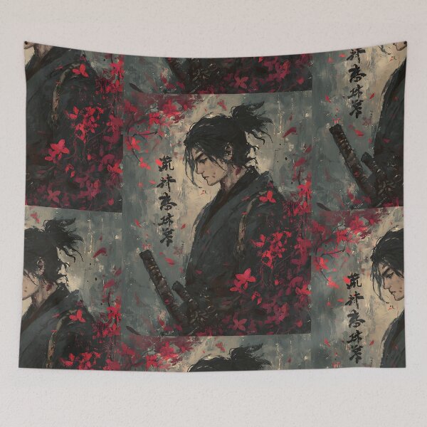 Item preview, The Honorable Samurai Warrior designed and sold by bapupa.