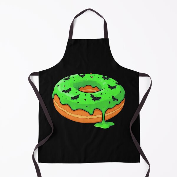 Item preview, Halloween Donut Green Glaze with Bats designed and sold by Ivy-Triggs.