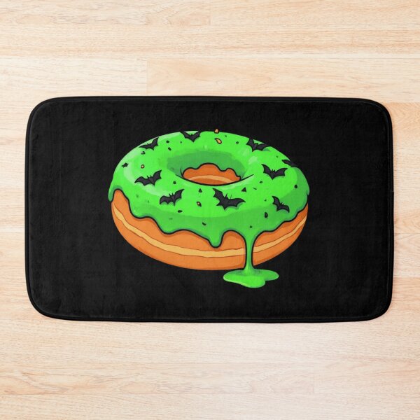 Item preview, Halloween Donut Green Glaze with Bats designed and sold by Ivy-Triggs.