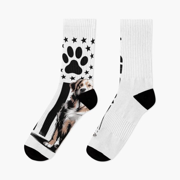 Artikelvorschau, Best Dog Dad Ever Men American Flag Fathers Day Funny Dog entworfen und verkauft von Idarmotar.