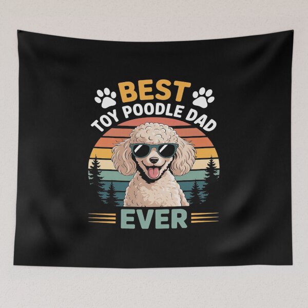 Item preview, Best Toy Poodle Dad Ever Poodle Dog Father's Day designed and sold by Idarmotar.