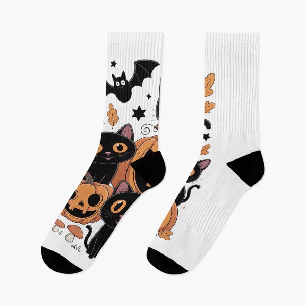 Artikelvorschau, Black Cat & Pumpkins Spooky Black Cat entworfen und verkauft von Idarmotar.