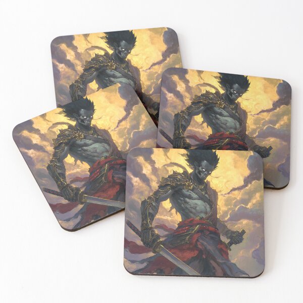 Item preview, The Mysterious Shadow Samurai designed and sold by bapupa.