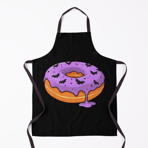 Item preview, Halloween Donut Purple Glaze with Bats designed and sold by Ivy-Triggs.