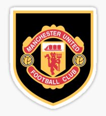 Manchester United Retro Sticker