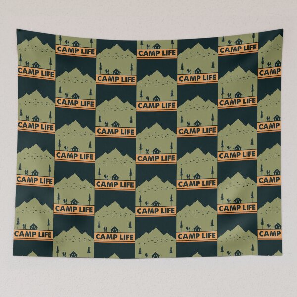 Item preview, Camp Life Nature Design Oversized  designed and sold by Aitana13flour.