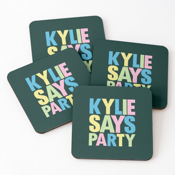 Item preview, Kylie Minogue Kylie Says Party Pullover Hoodie designed and sold by rizapeker1.