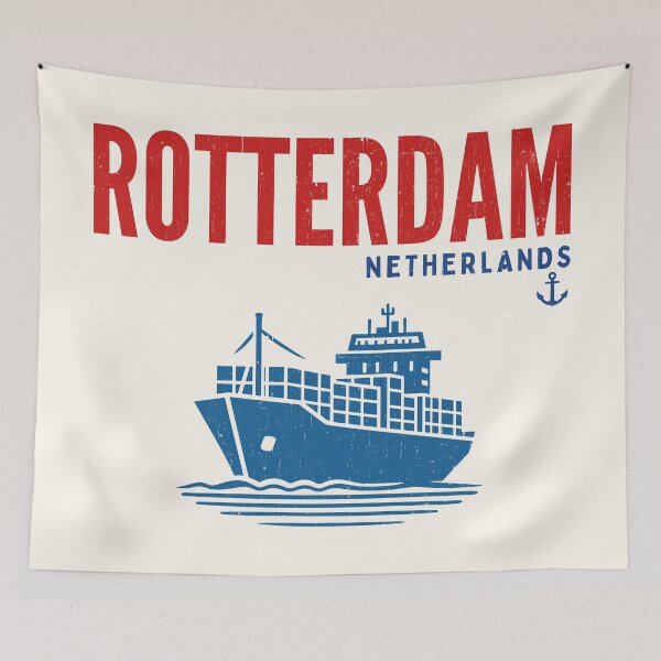 Item preview, Rotterdam Port Netherlands  designed and sold by Anniko Art Studio.