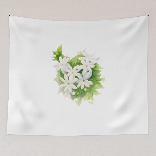 Item preview, Spanish Jasmines (Jasminum grandiflorum) designed and sold by HOMETOWN86.