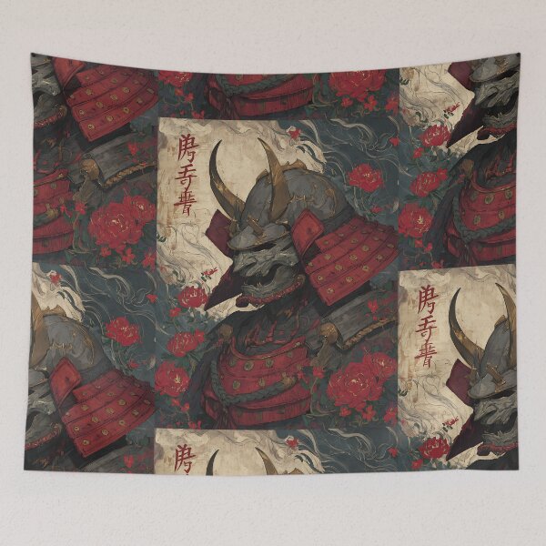 Item preview, The Oni Samurai of Vengeance designed and sold by bapupa.
