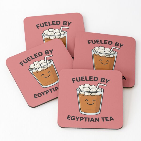 Item preview, Fueled by Egyptian Tea – Funny Cairo City Design designed and sold by Globalcitytees.