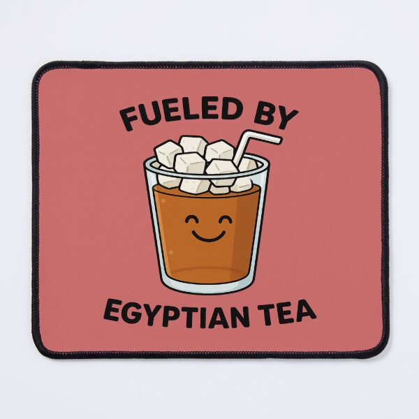 Item preview, Fueled by Egyptian Tea – Funny Cairo City Design designed and sold by Globalcitytees.