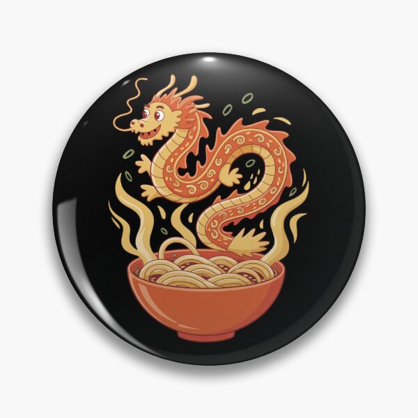 Item preview, Vietnamese Food - funny pho soup and Dragon designed and sold by DamioPolArt.