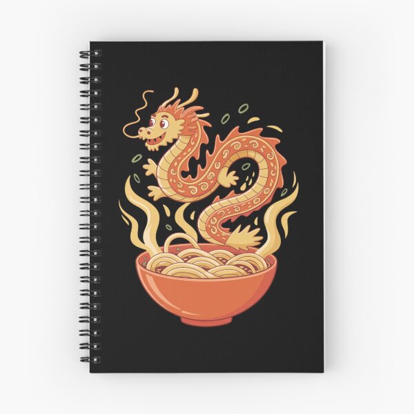 Item preview, Vietnamese Food - funny pho soup and Dragon designed and sold by DamioPolArt.