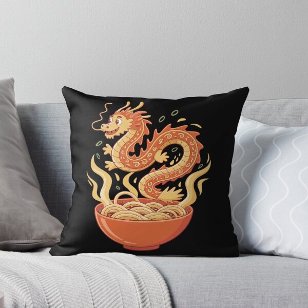 Item preview, Vietnamese Food - funny pho soup and Dragon designed and sold by DamioPolArt.