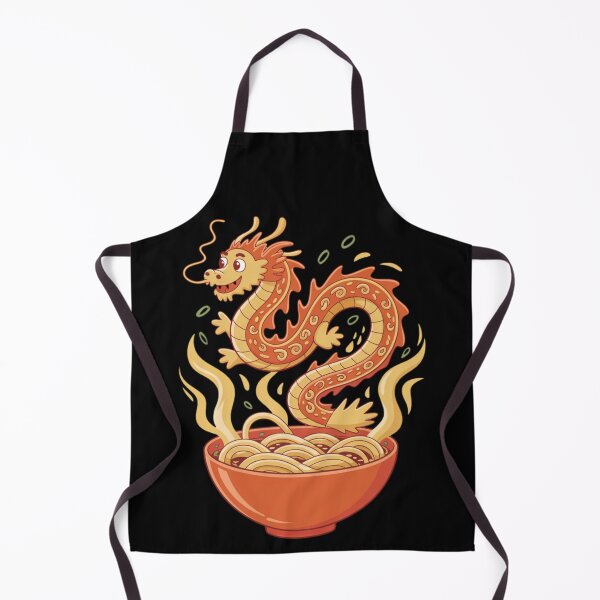 Item preview, Vietnamese Food - funny pho soup and Dragon designed and sold by DamioPolArt.