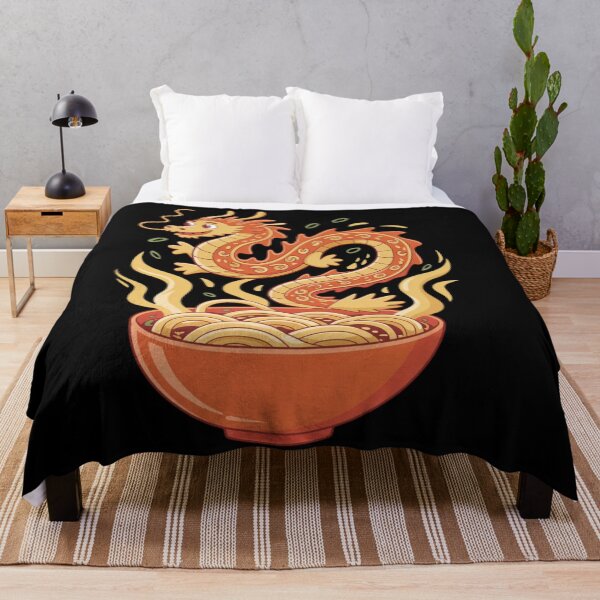 Item preview, Vietnamese Food - funny pho soup and Dragon designed and sold by DamioPolArt.